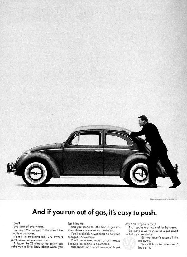 campanha volkswagen decada de 60